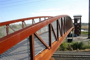 corten bridge