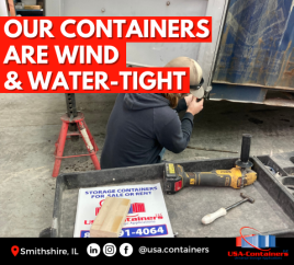 Are Our Containers Wind & Water-Tight?