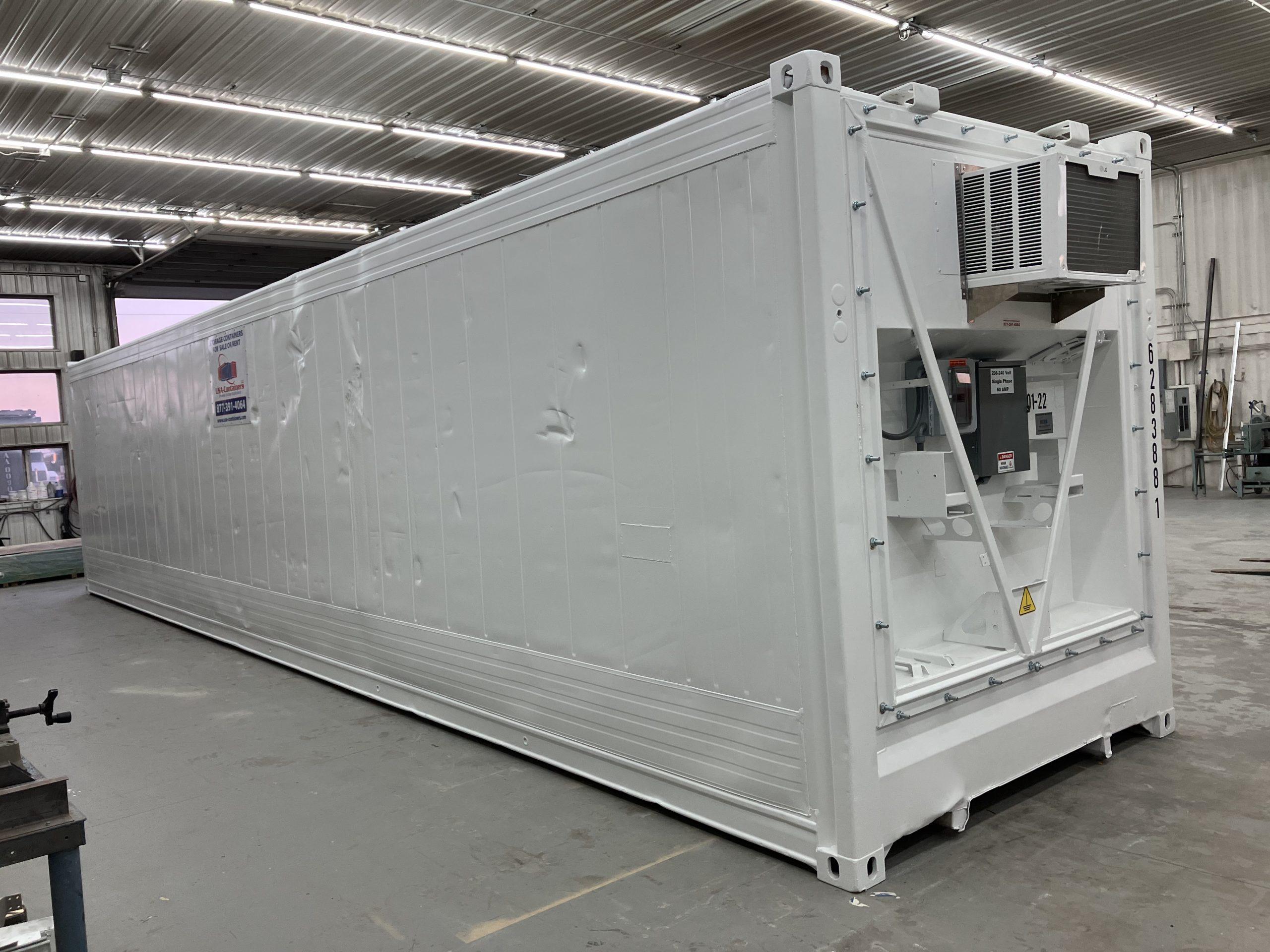 One of USA-Containers' refrigerated containers in Alabama