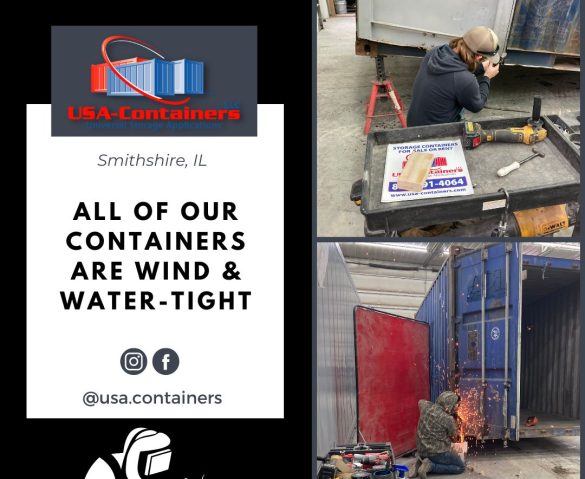 Are Our Containers Wind & Water-Tight?