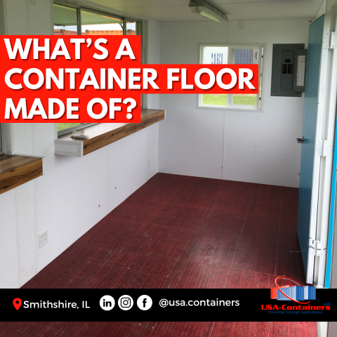 What is a Shipping Container Floor Made of?
