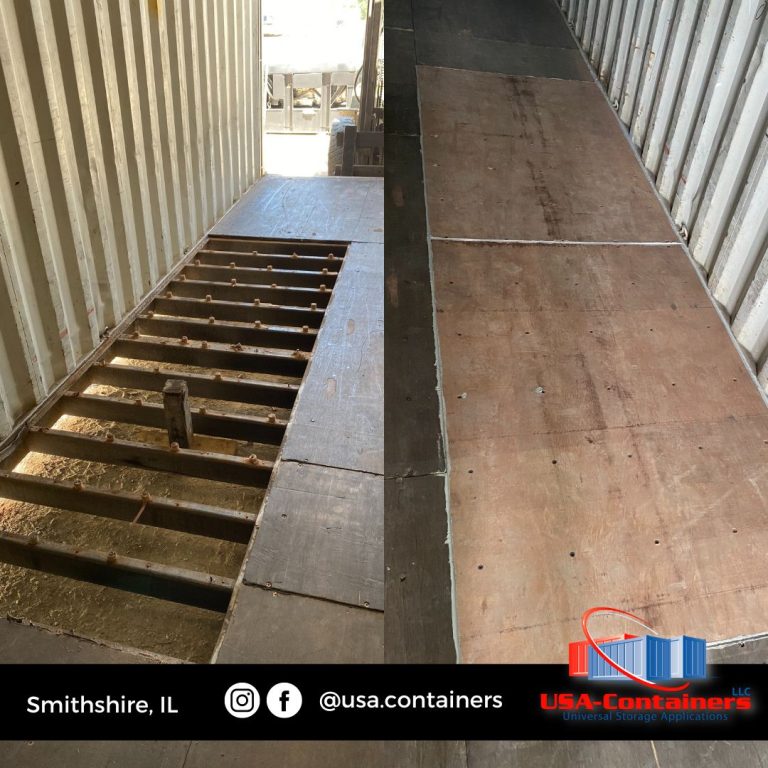 What is a Shipping Container Floor Made of? USAContainers, LLC