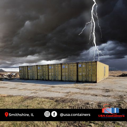 Can Shipping Containers Withstand High Winds?