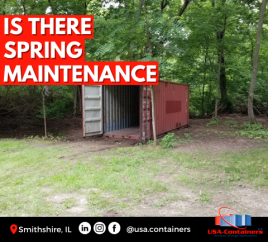 Is There Spring Maintenance for Shipping Containers?