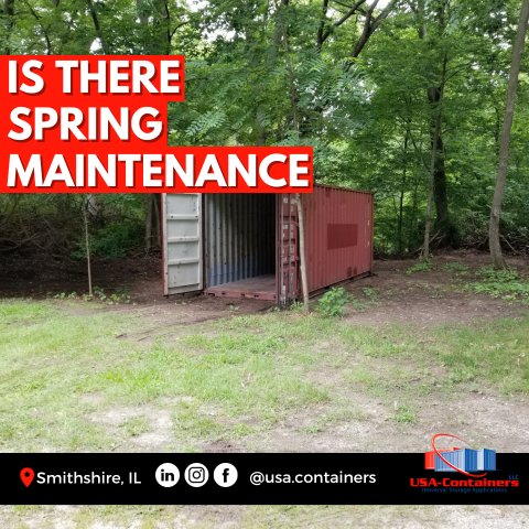 Is There Spring Maintenance for Shipping Containers?