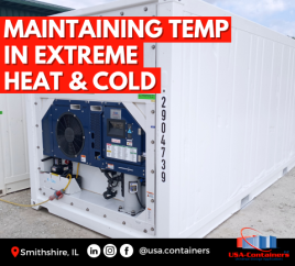 Will My Refrigerated Container Maintain Temp in Extreme Heat or Cold
