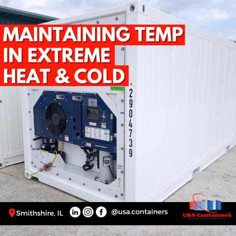 Will My Refrigerated Container Maintain Temp in Extreme Heat or Cold