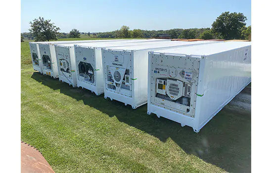 Refrigerated Containers in Birmingham AL ready for delivery