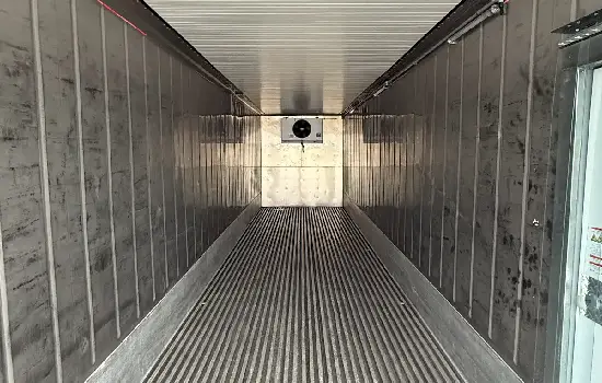 Refrigerated equipment is seen. USA-Containers offers Cold Storage Solutions in Ohio.