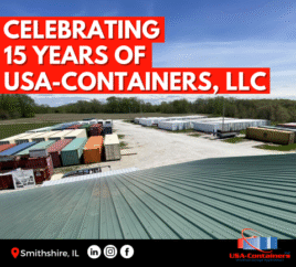 Celebrating 15 Years of USA-Containers, LLC