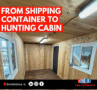 Shipping Container Hunting Cabin: A Custom Build in Smithshire, Illinois