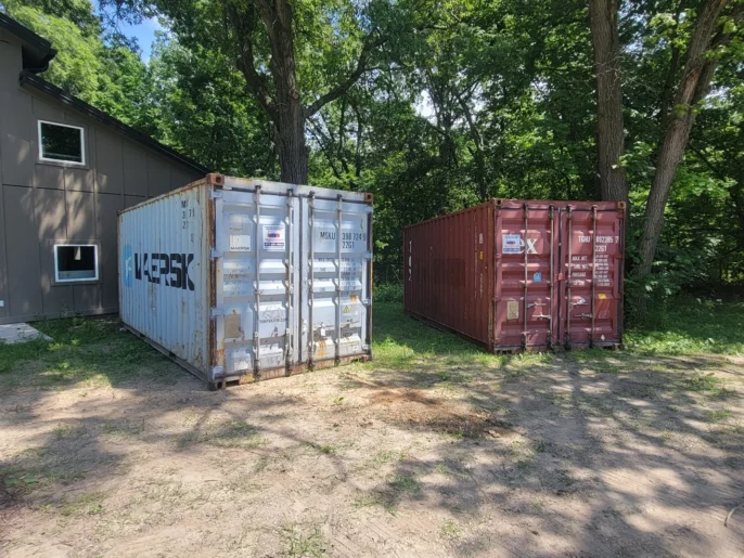 High-quality dry storage shipping containers providing #1 secure equipment protection.